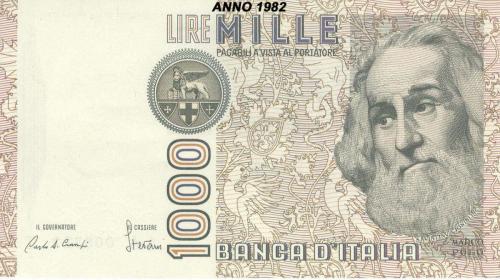 1000 lire marco polo is